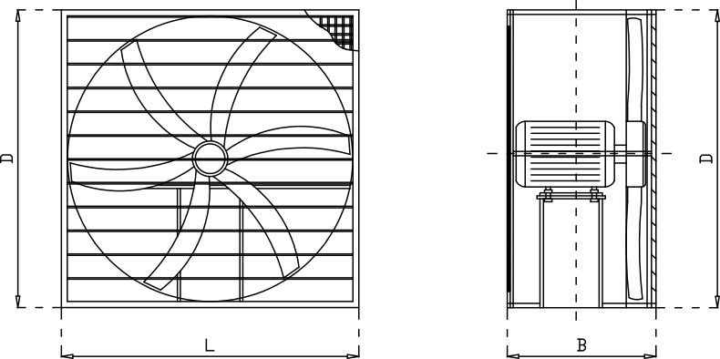 福建玻璃钢方形风机安装尺寸